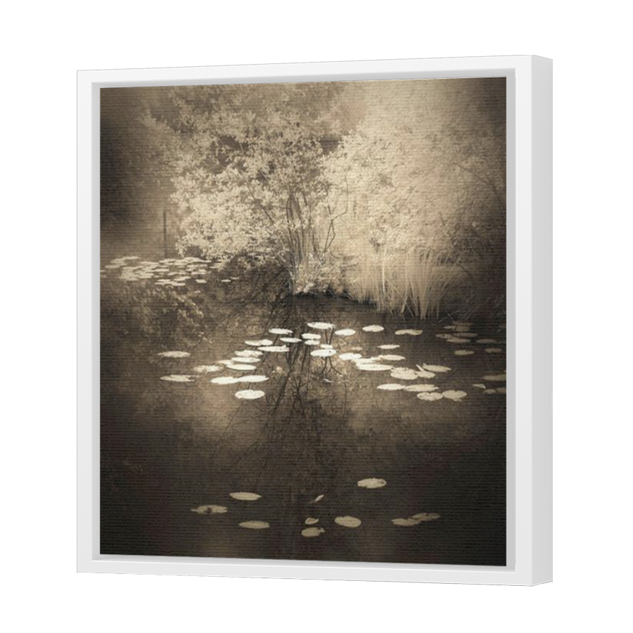 Thumbnail for Canvas - White Floating Frame