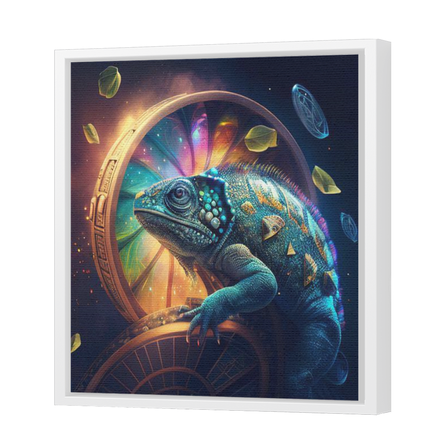 Thumbnail for Canvas - White Floating Frame