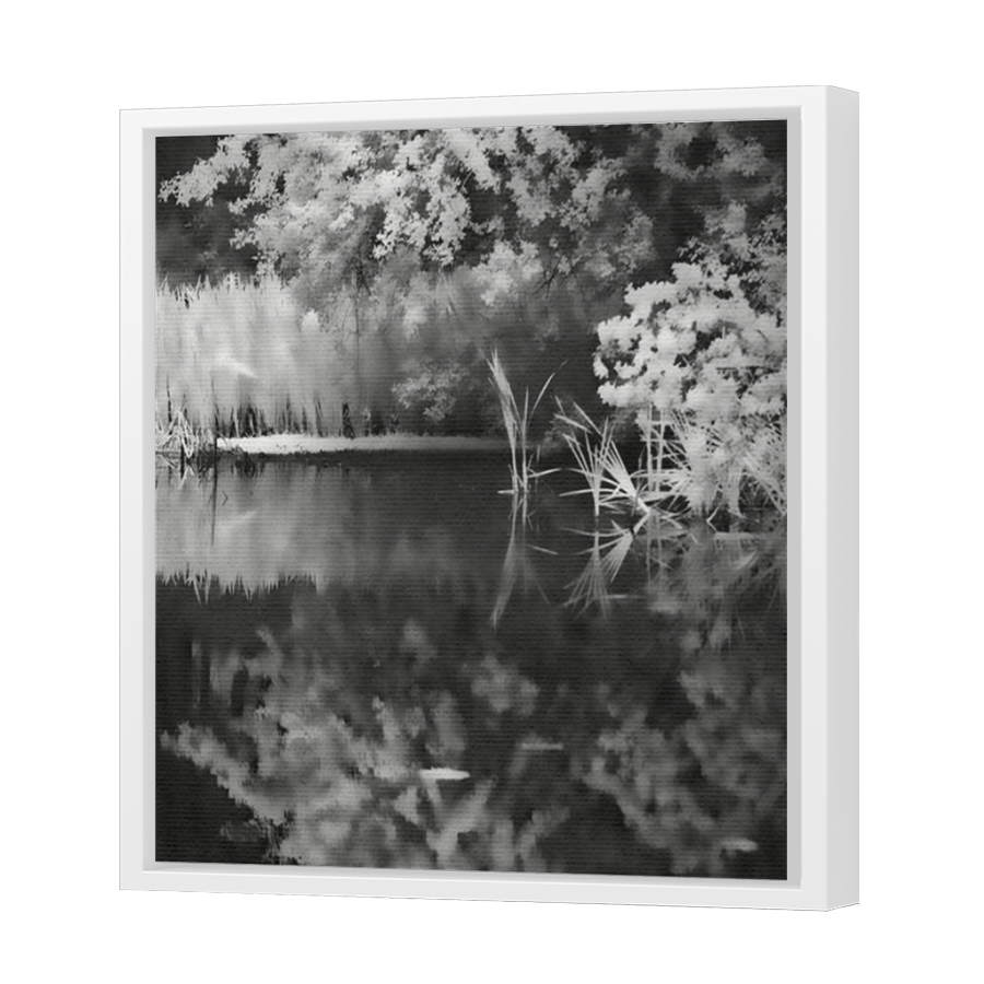 Thumbnail for Canvas - White Floating Frame