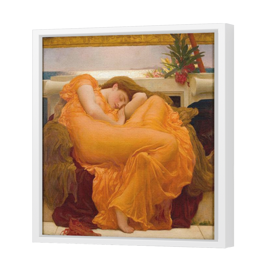 Thumbnail for Canvas - White Floating Frame