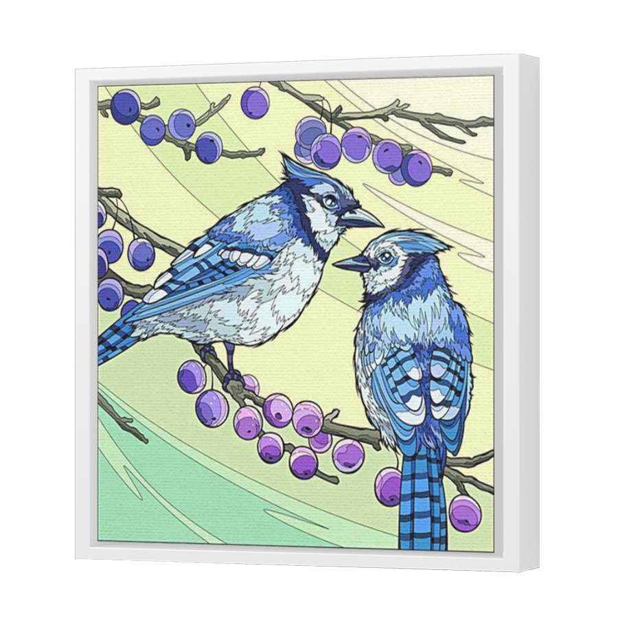 Thumbnail for Canvas - White Floating Frame