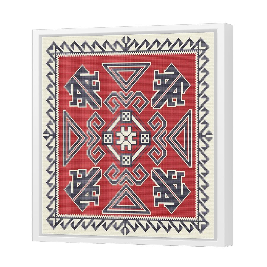 Thumbnail for Canvas - White Floating Frame