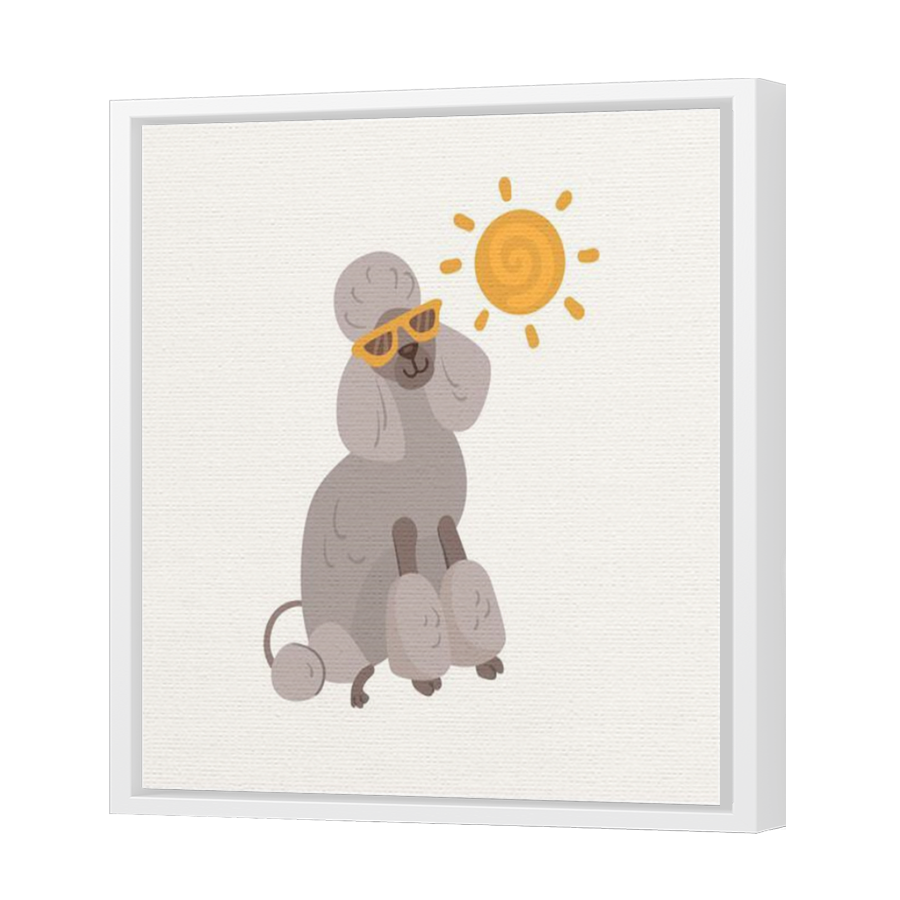 Thumbnail for Canvas - White Floating Frame