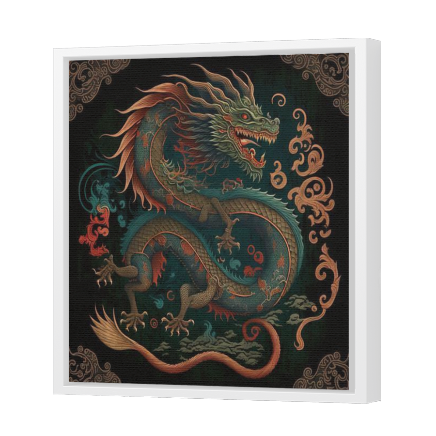 Thumbnail for Canvas - White Floating Frame