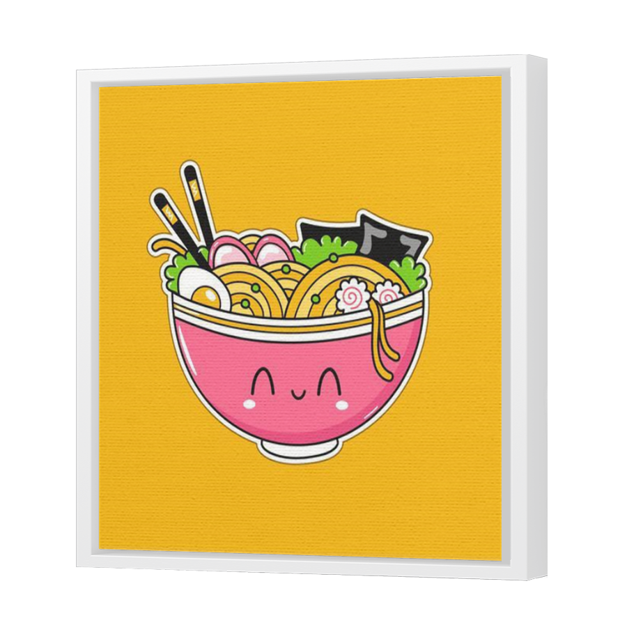 Thumbnail for Canvas - White Floating Frame