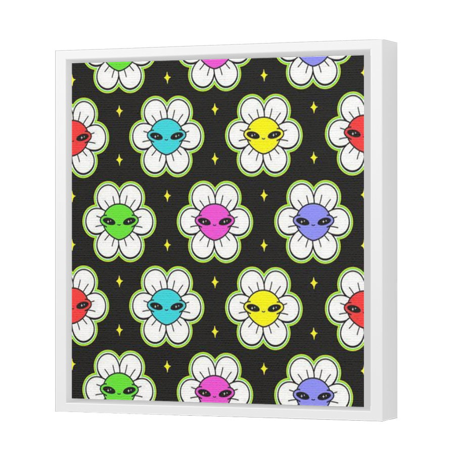 Thumbnail for Canvas - White Floating Frame