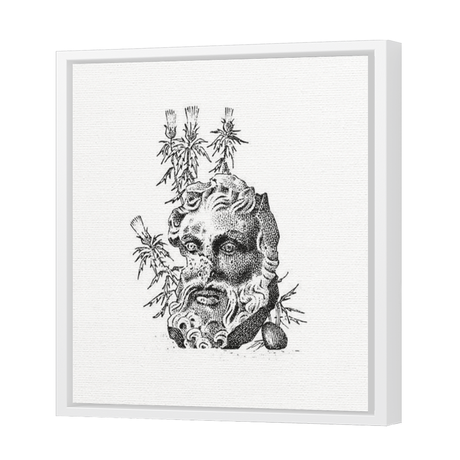 Thumbnail for Canvas - White Floating Frame