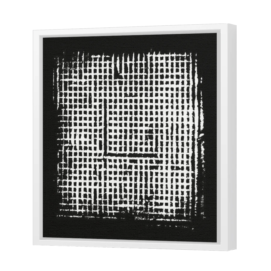 Thumbnail for Canvas - White Floating Frame
