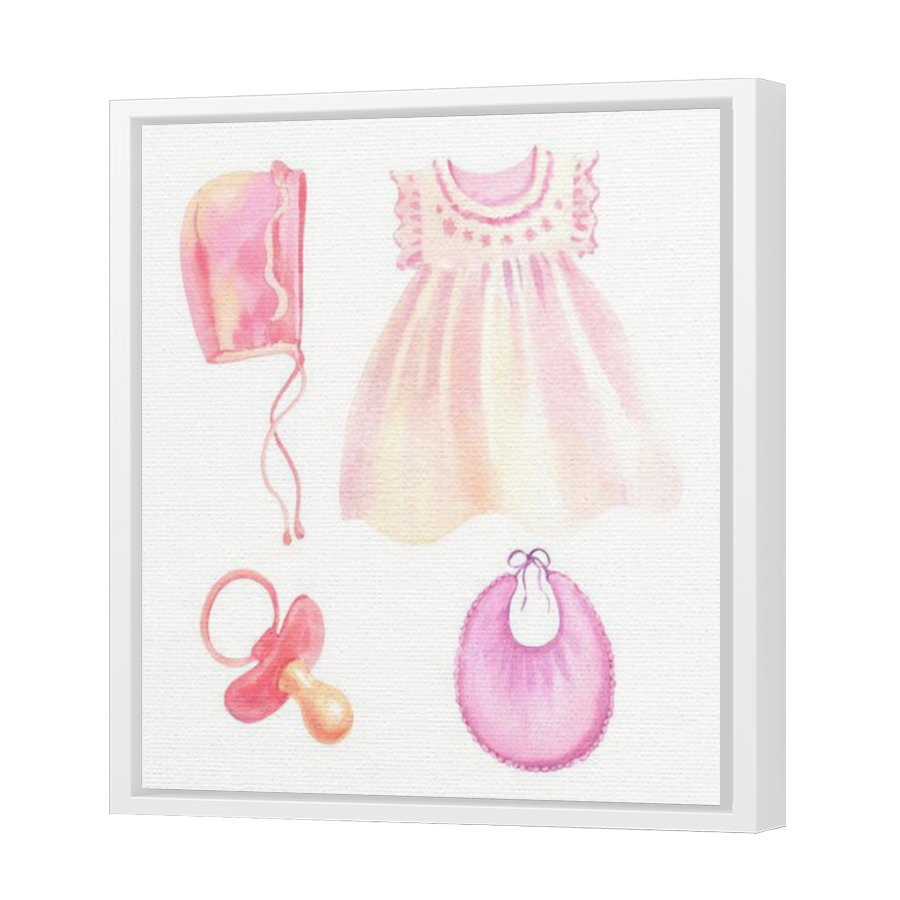 Thumbnail for Canvas - White Floating Frame