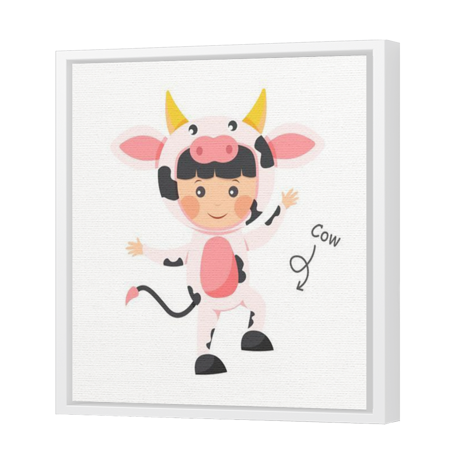 Thumbnail for Canvas - White Floating Frame