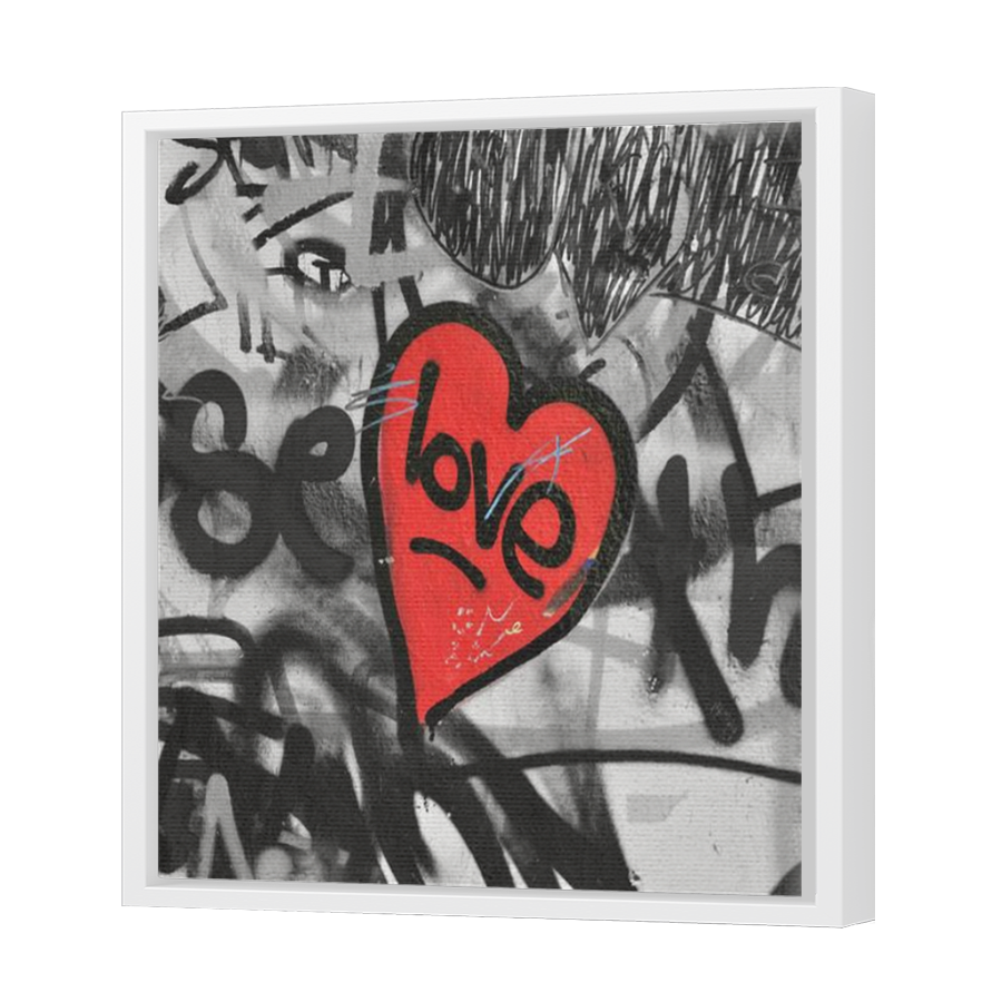 Thumbnail for Canvas - White Floating Frame
