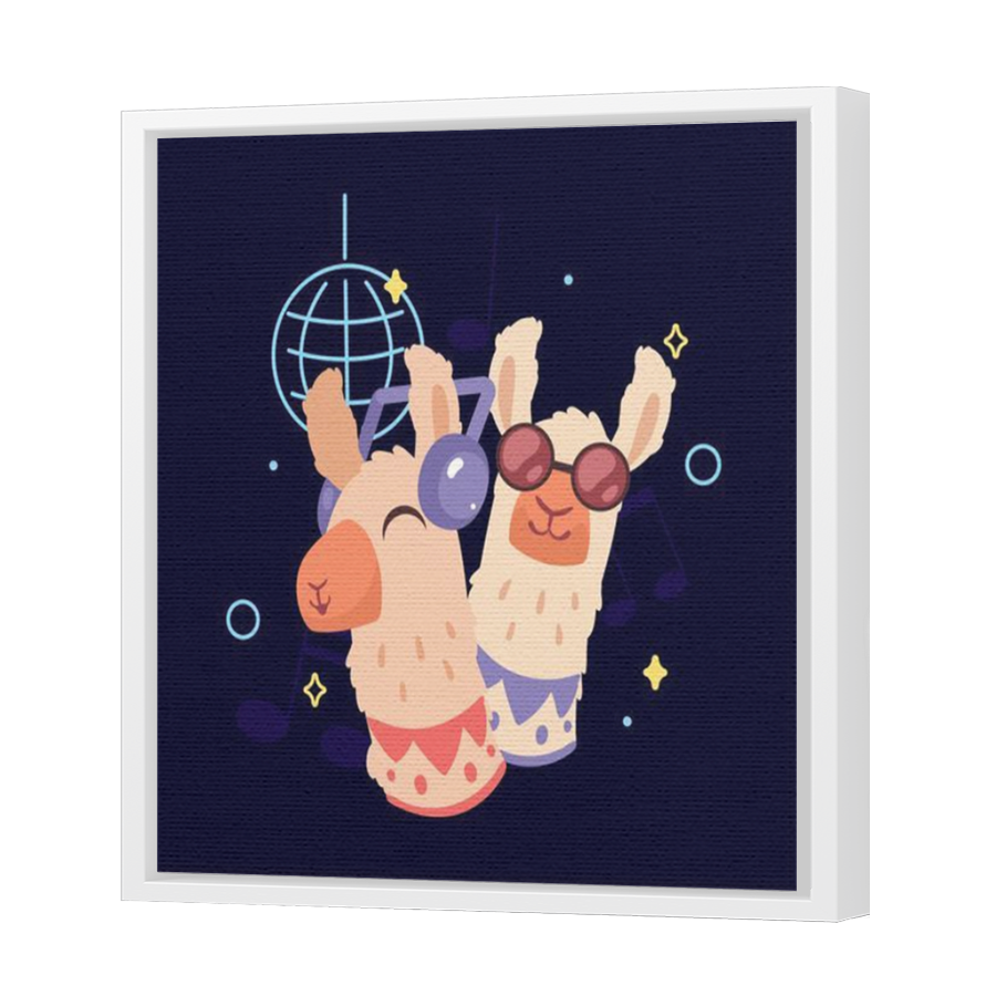Thumbnail for Canvas - White Floating Frame