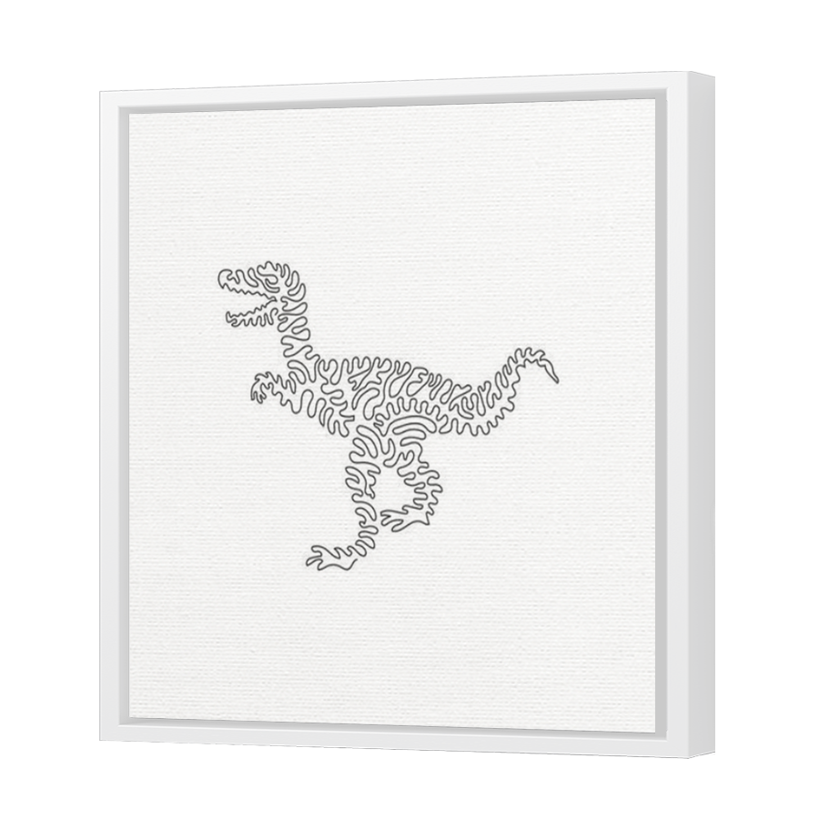 Thumbnail for Canvas - White Floating Frame