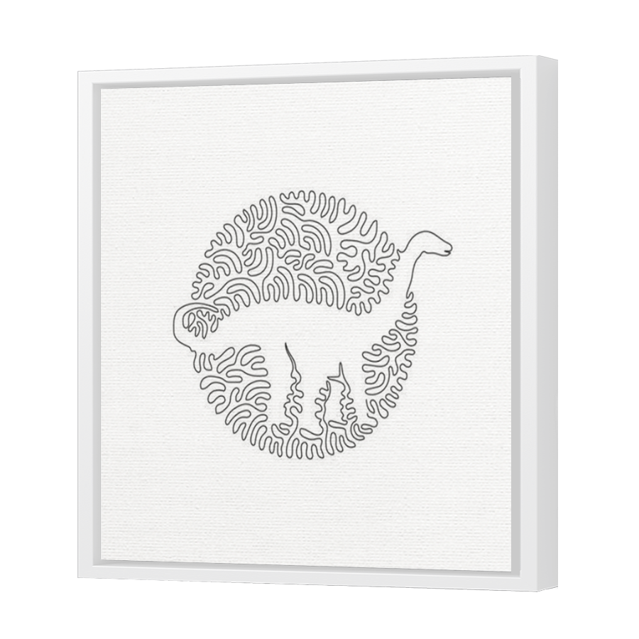 Thumbnail for Canvas - White Floating Frame