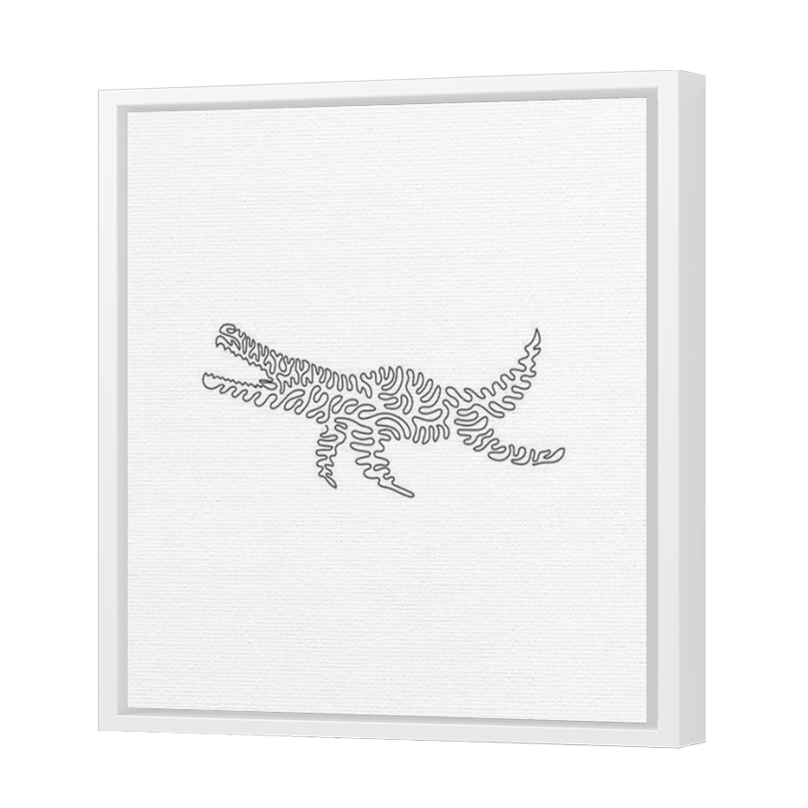 Thumbnail for Canvas - White Floating Frame