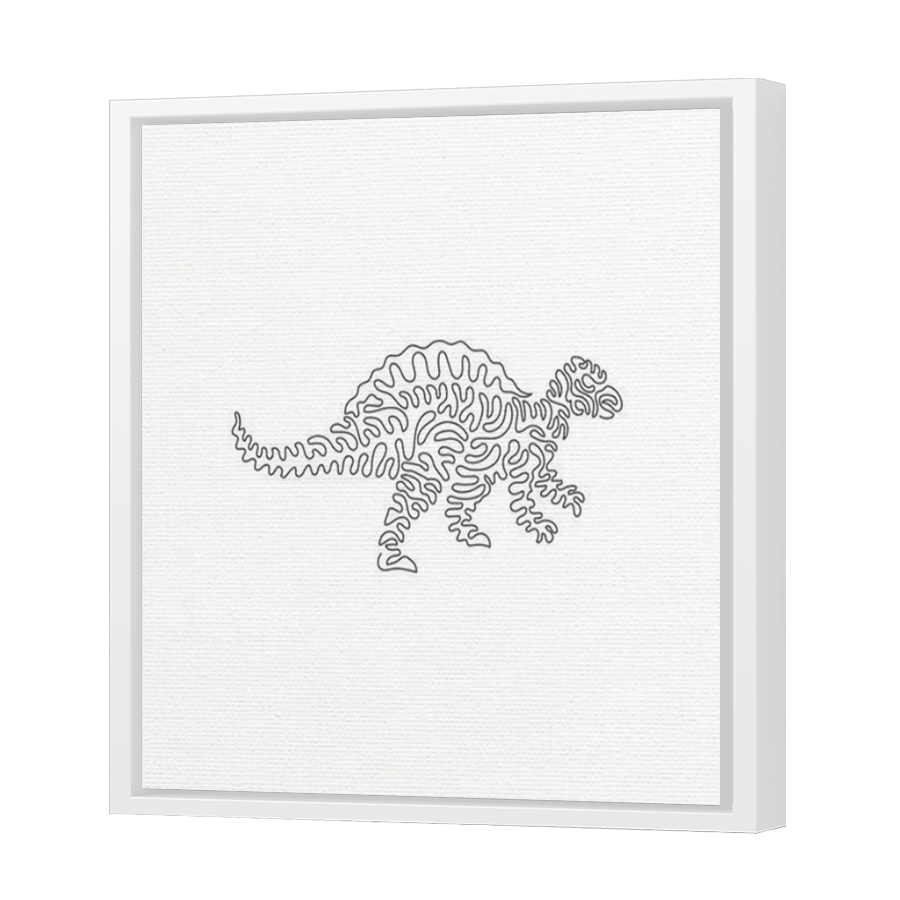 Thumbnail for Canvas - White Floating Frame