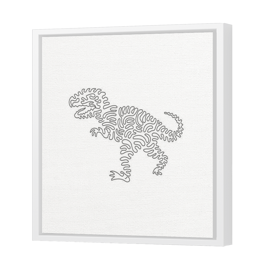 Thumbnail for Canvas - White Floating Frame