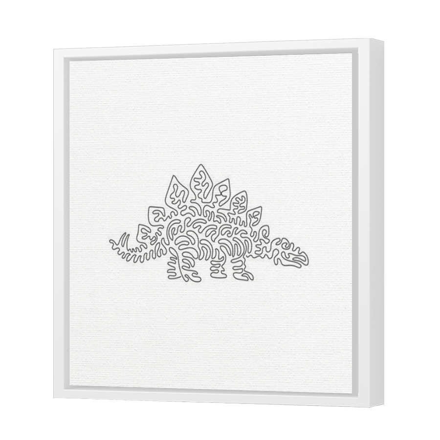 Thumbnail for Canvas - White Floating Frame