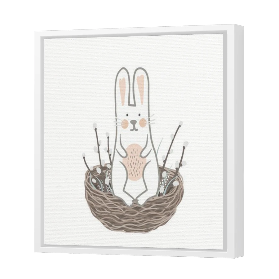 Thumbnail for Canvas - White Floating Frame