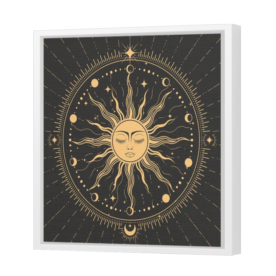 Thumbnail for Canvas - White Floating Frame