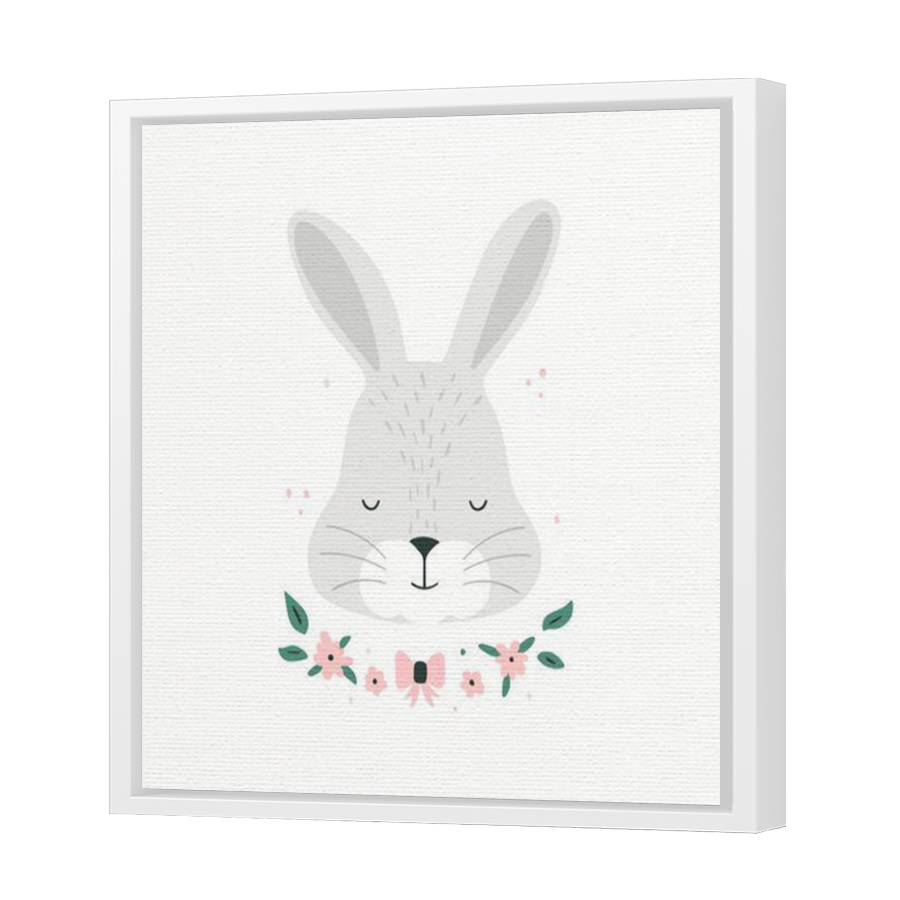 Thumbnail for Canvas - White Floating Frame