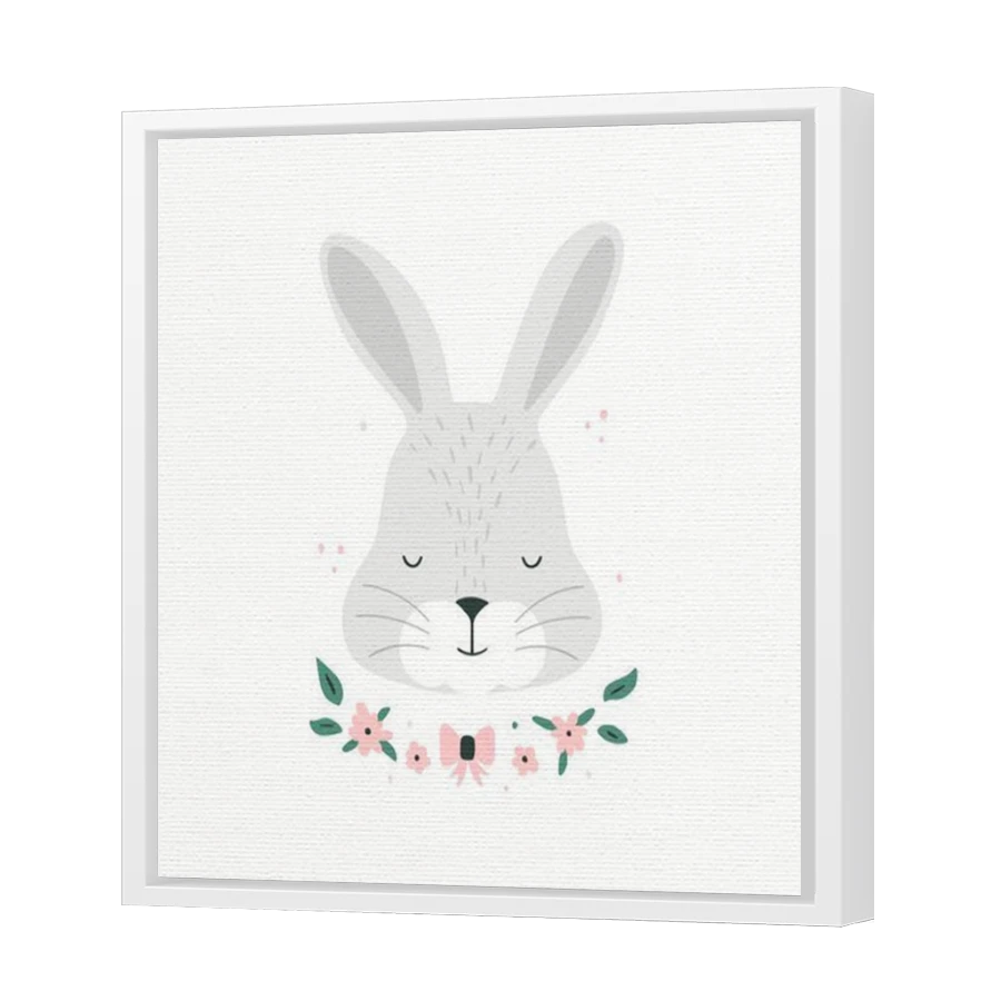 Thumbnail for Canvas - White Floating Frame