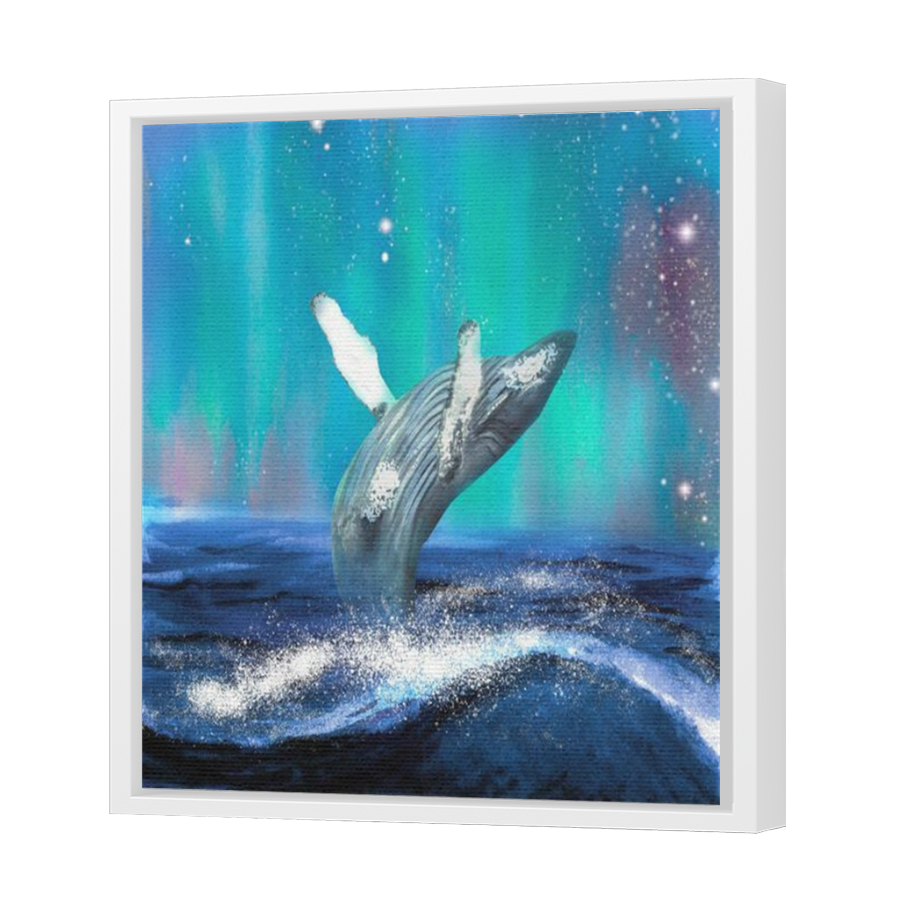 Thumbnail for Canvas - White Floating Frame