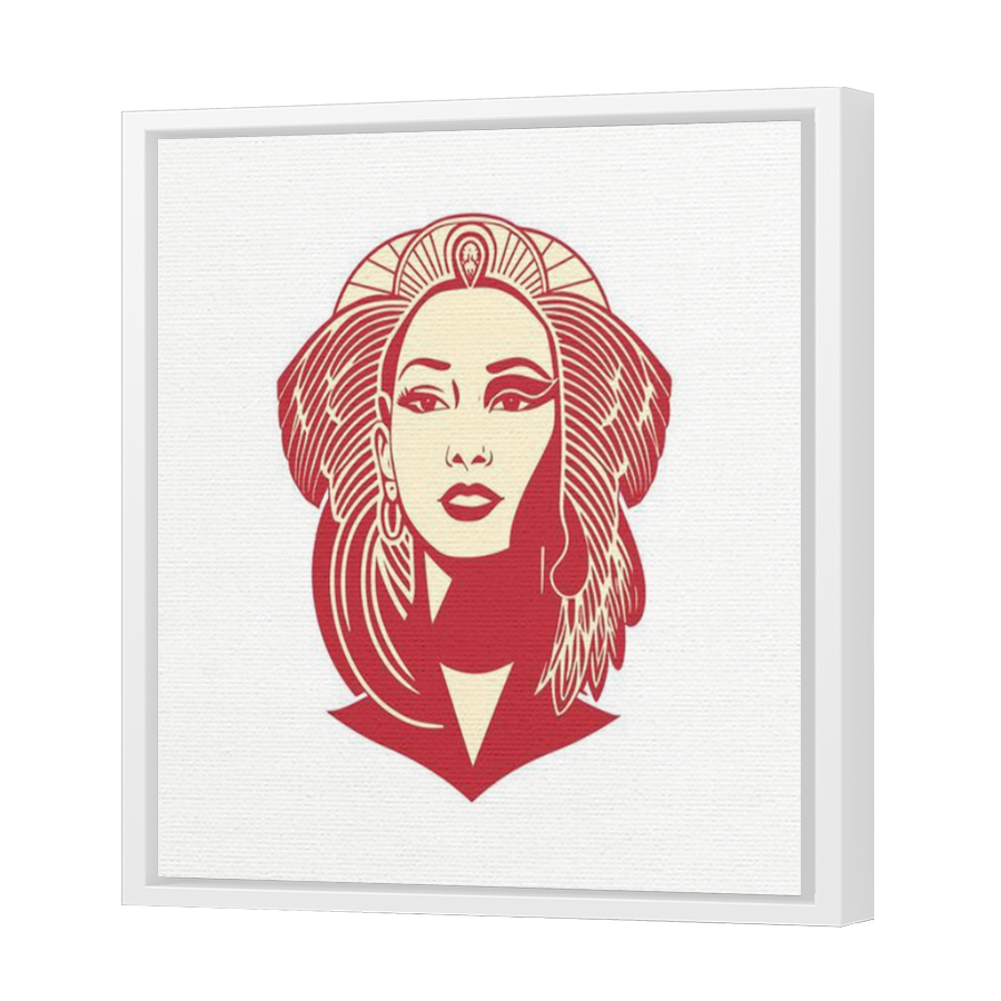 Thumbnail for Canvas - White Floating Frame