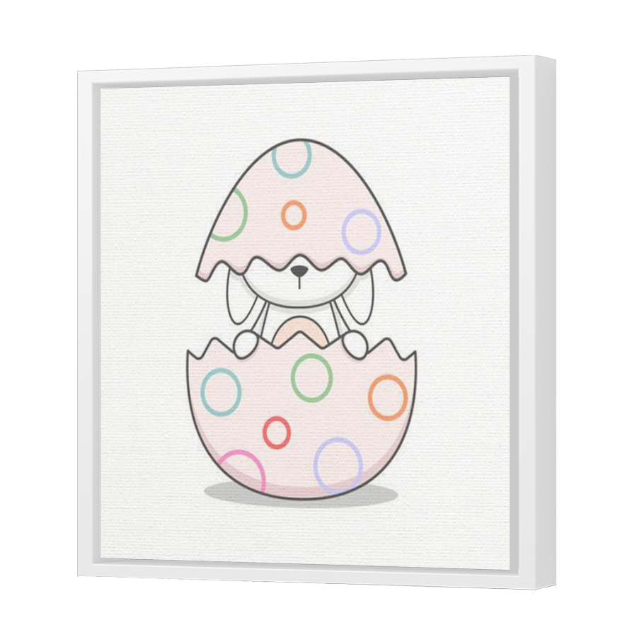 Thumbnail for Canvas - White Floating Frame