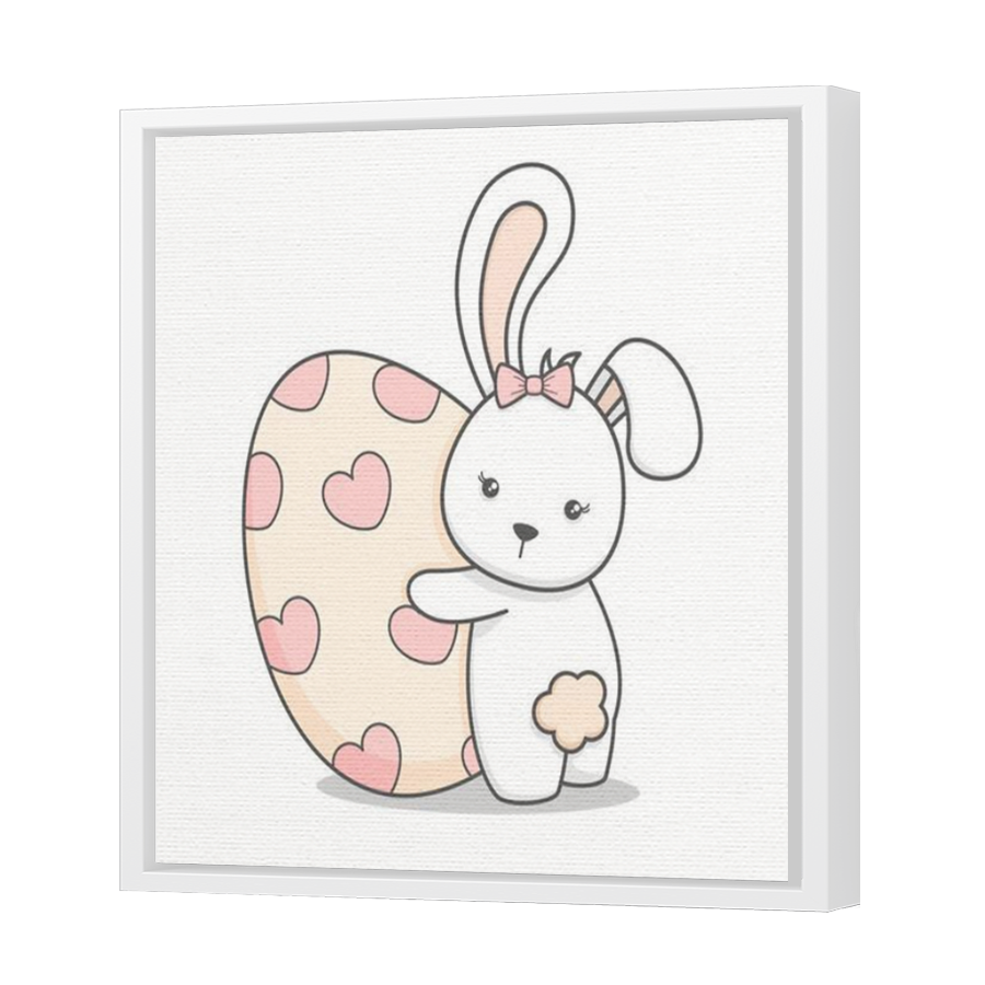 Thumbnail for Canvas - White Floating Frame