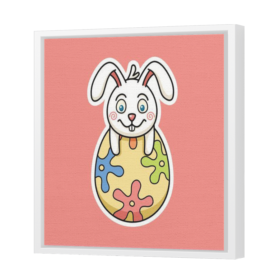Thumbnail for Canvas - White Floating Frame