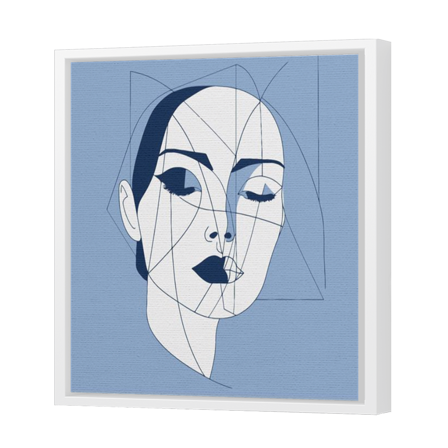 Thumbnail for Canvas - White Floating Frame