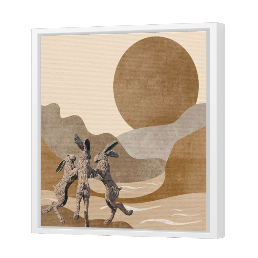 Thumbnail for Canvas - White Floating Frame