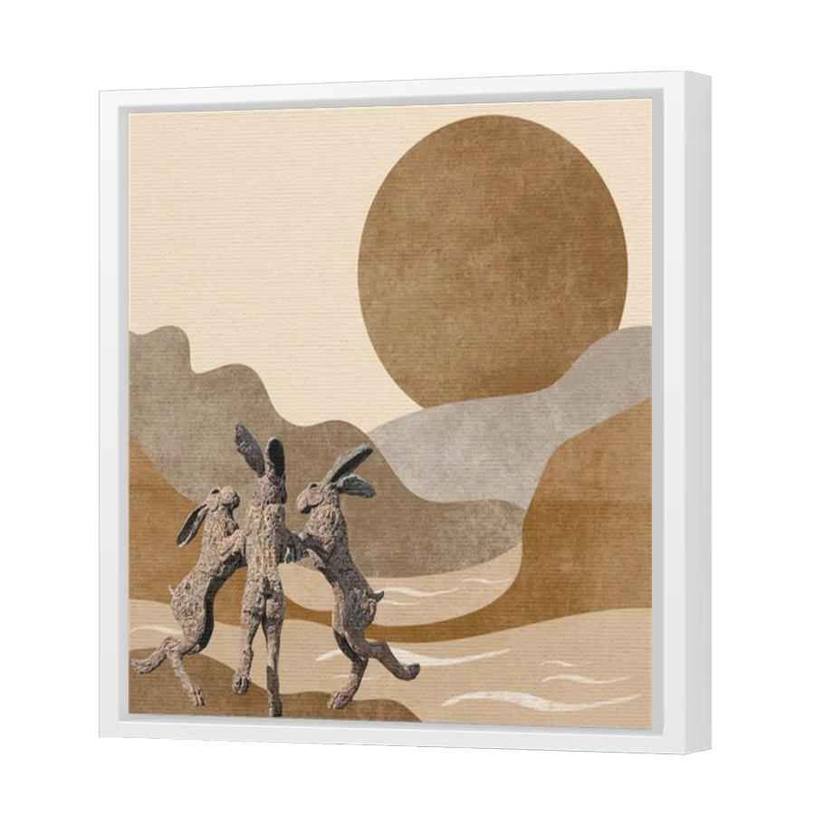 Thumbnail for Canvas - White Floating Frame