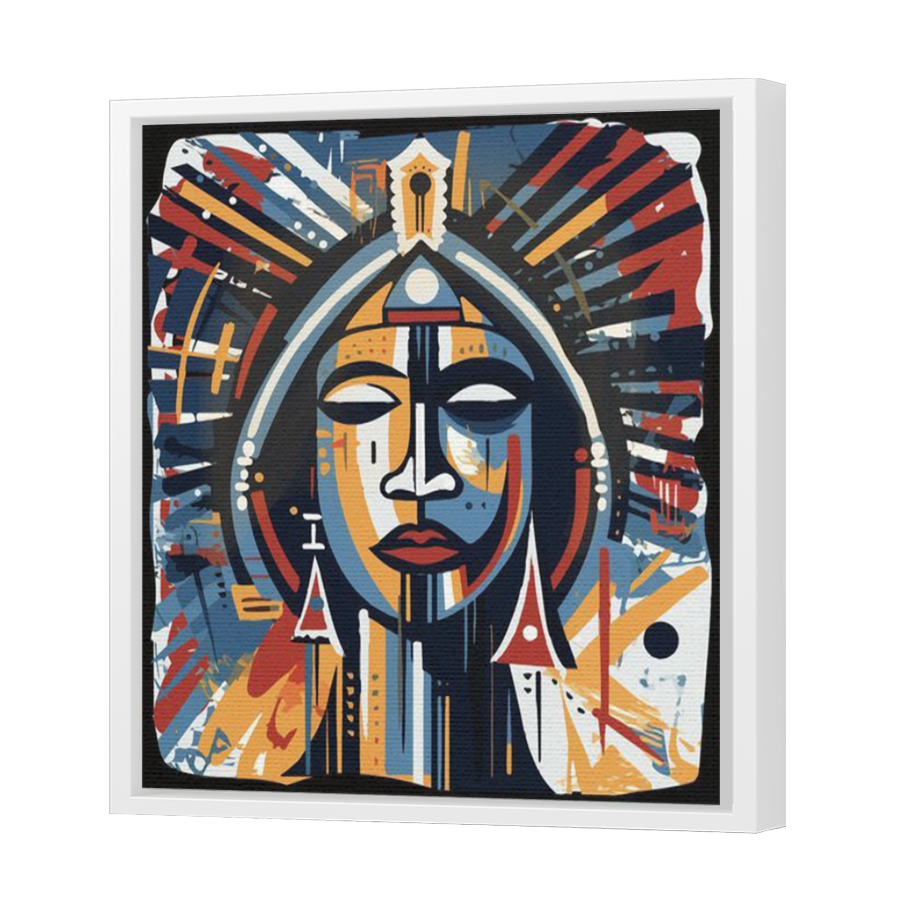Thumbnail for Canvas - White Floating Frame