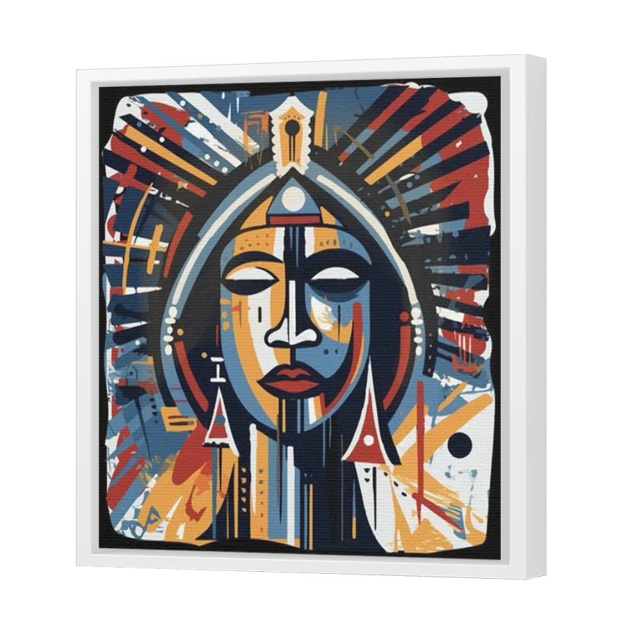 Thumbnail for Canvas - White Floating Frame