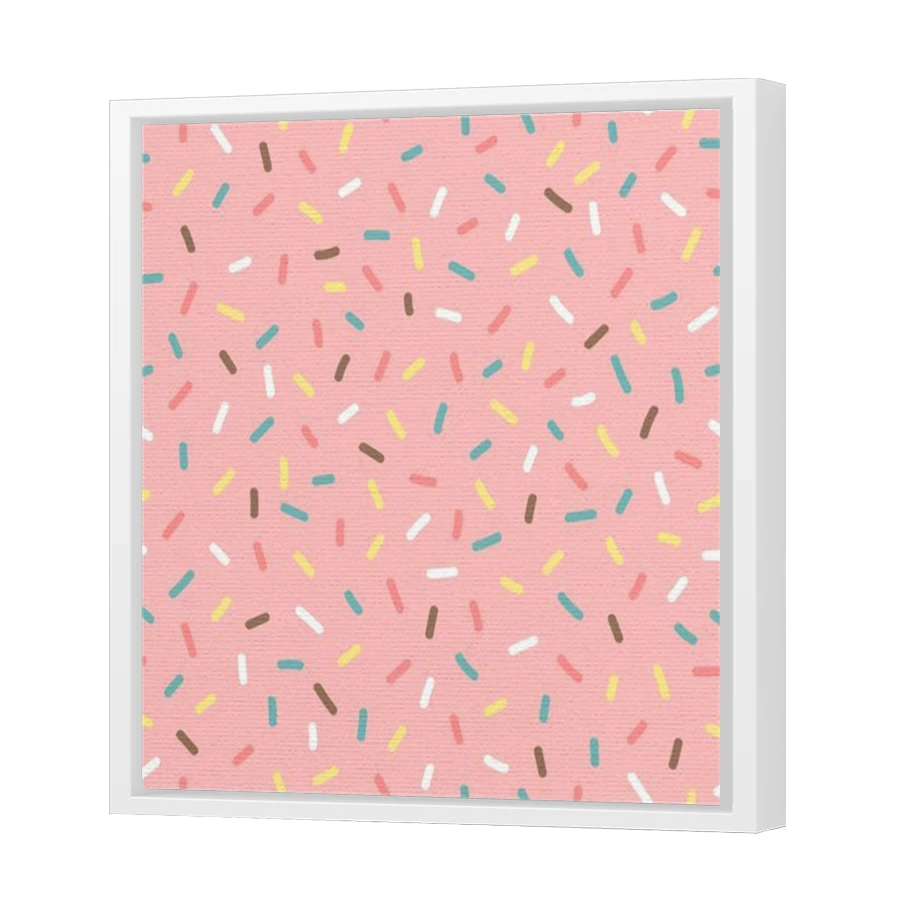 Thumbnail for Canvas - White Floating Frame