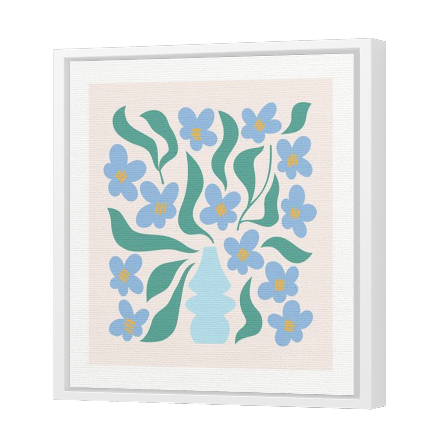 Thumbnail for Canvas - White Floating Frame
