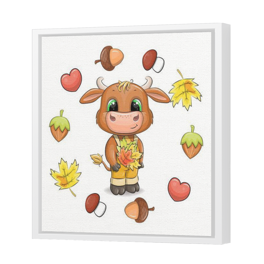 Thumbnail for Canvas - White Floating Frame