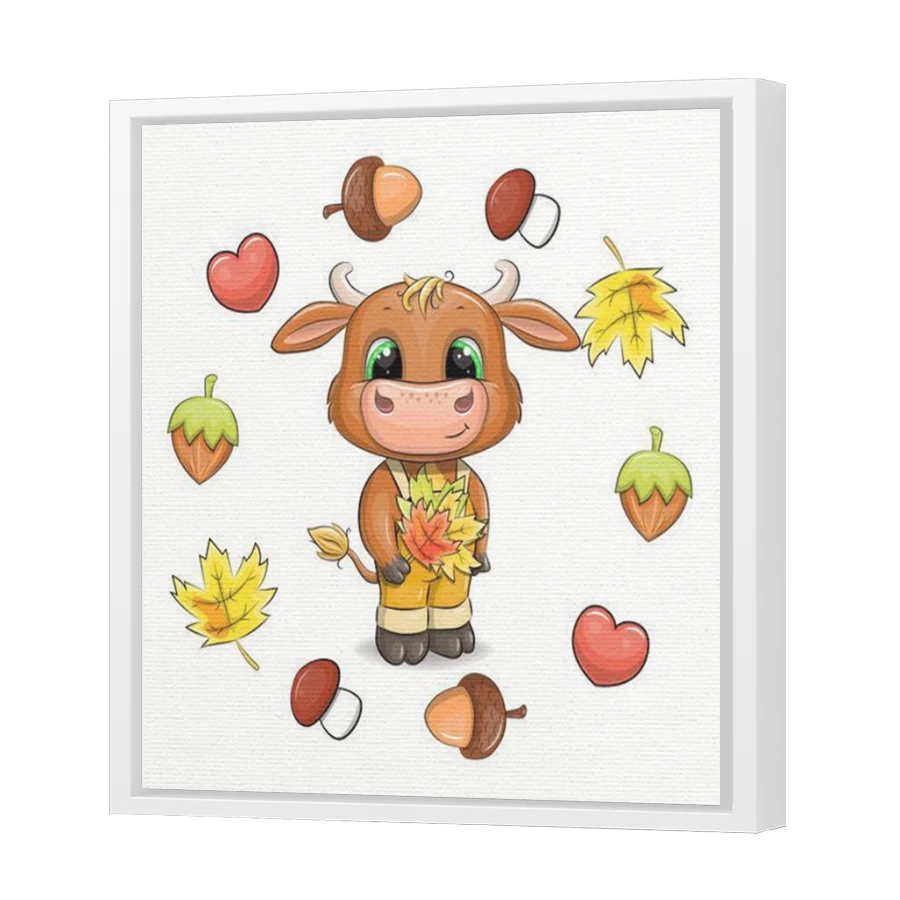 Thumbnail for Canvas - White Floating Frame