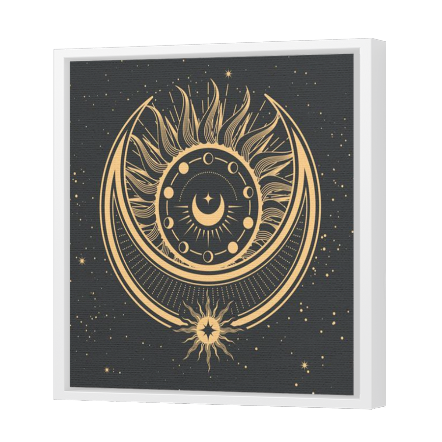 Thumbnail for Canvas - White Floating Frame