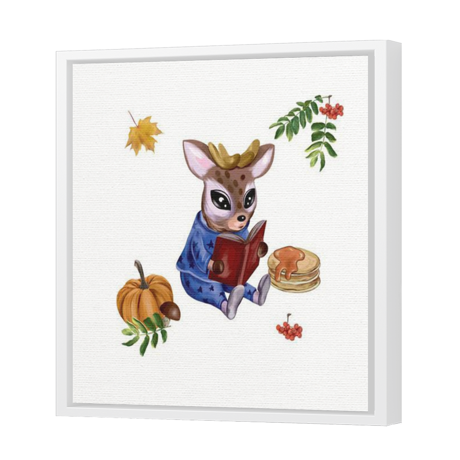 Thumbnail for Canvas - White Floating Frame