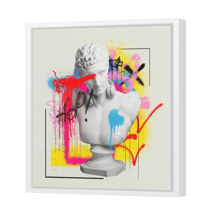 Thumbnail for Canvas - White Floating Frame