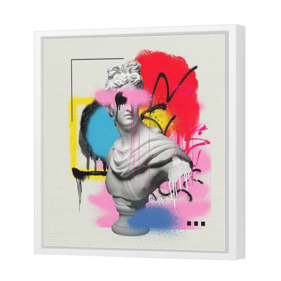 Thumbnail for Canvas - White Floating Frame