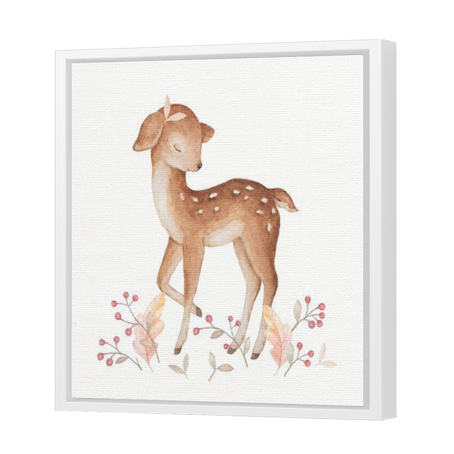 Thumbnail for Canvas - White Floating Frame