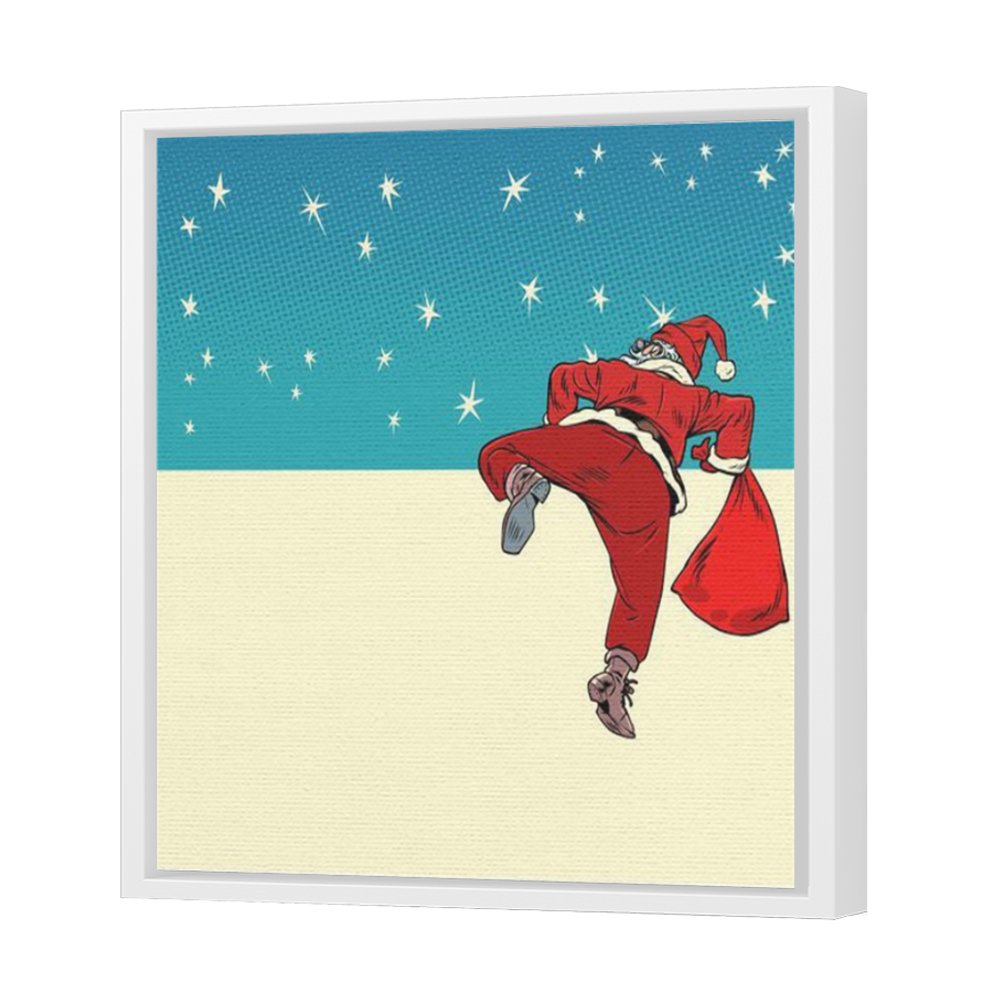 Thumbnail for Canvas - White Floating Frame