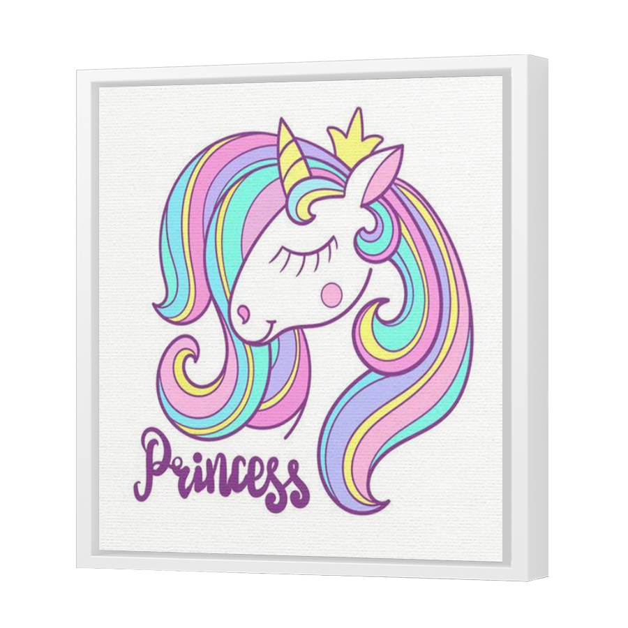 Thumbnail for Canvas - White Floating Frame