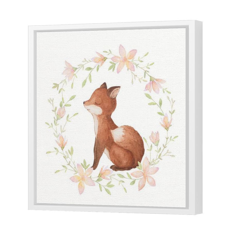 Thumbnail for Canvas - White Floating Frame