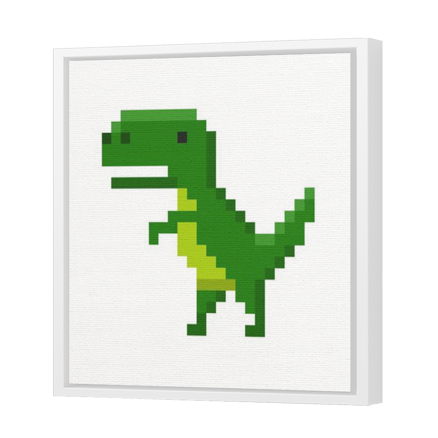 Thumbnail for Canvas - White Floating Frame