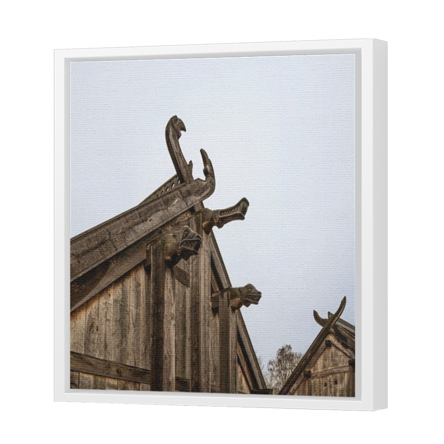 Thumbnail for Canvas - White Floating Frame